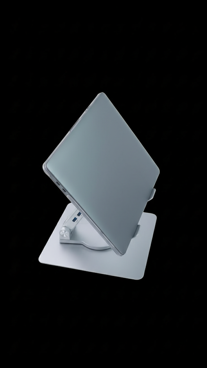 Ergonomic Laptop Stand with 360 Rotation